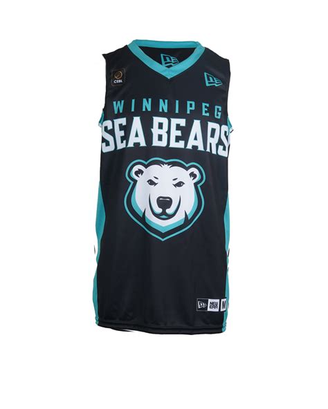 Sea Bears Youth Jersey - Black