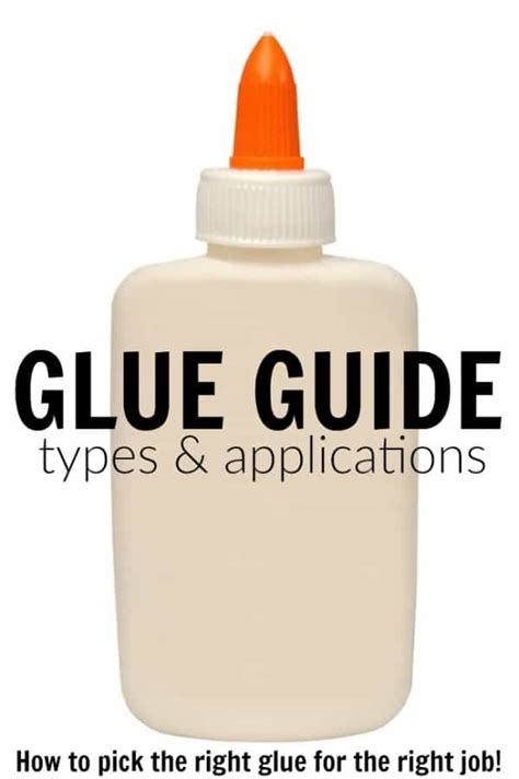 Glue Guide How To Pick The Right Glue For The Right Job