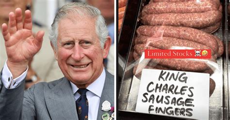 Butcher Shop Sells King Charles Sausages As It Trolls New Monarch