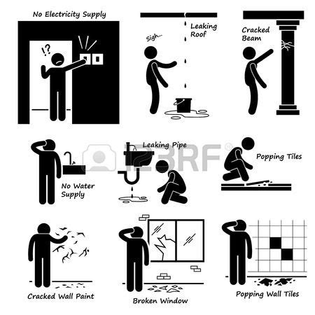 Handyman Electrician Locksmith Contractor Working Fixing Repair ...