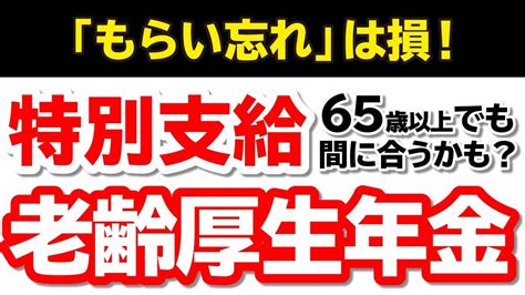 【役所は教えてくれない】特別支給老齢厚生年金について詳しく解説｜受給要件・金額・手続き方法も Youtube