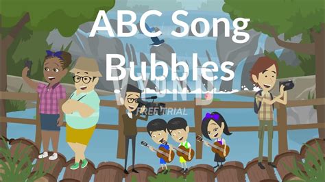 Bubbles Abc Song Nursery Rhymes Kids Songs Vyond Version Youtube