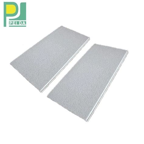 High Quality Suspended Mineral Fiber False Ceiling Tiles Insulation