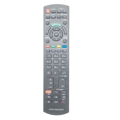 NUEVO REEMPLAZO DE Control Remoto N2QAYB000239 Para Panasonic TV