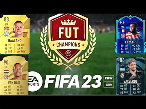 FIFA 23 LIVE FUT CHAMPIONS 2 2 9V RÉCOMPENSE EN DIRECTE SBC GROSSE