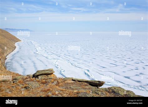 baikal in winter Stock Photo - Alamy