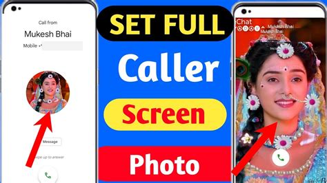 How To Set Full Screen Photo On Incoming Calls In Realme All Android