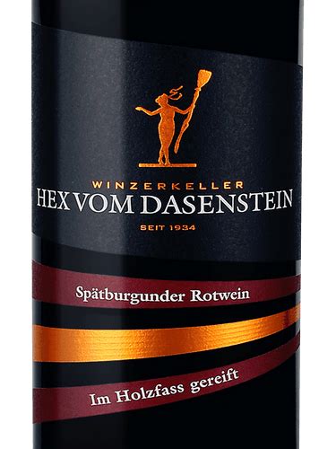 Hex Vom Dasenstein Im Eichenfass Gereift Spätburgunder Rotwein Vivino US