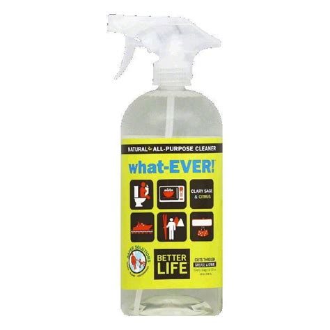 Better Life What Ever Scent Free All Purpose Clary Sage And Citrus Cleaner 32 Oz Pack Of 6