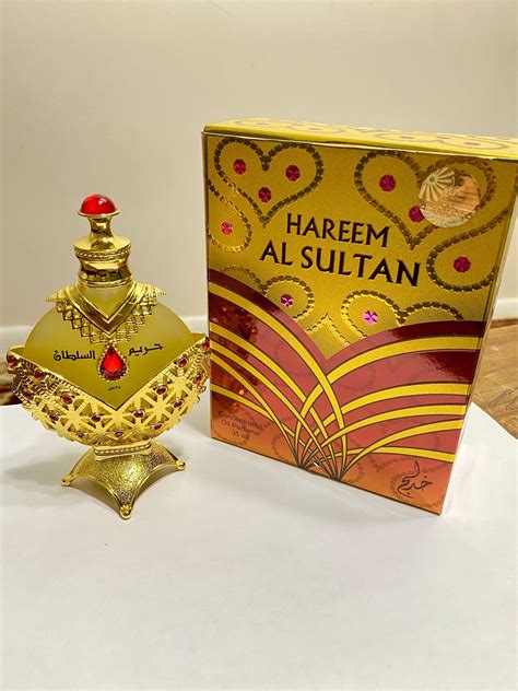 Hareem Al Sultan Gold Premium Perfume Oil Dubai Attar Oil Arabian Scent