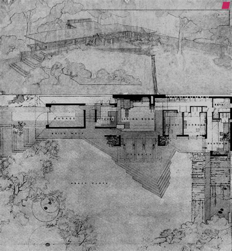 Frank Lloyd Wright Rosenbaum House Floor Plan House Design Ideas