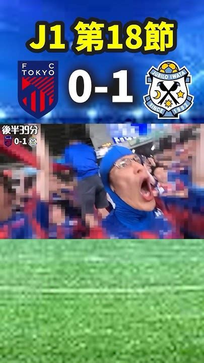 【j1第18節】スタジアムでのfc東京ファンのリアクション Vs ジュビロ磐田 Jリーグ Shorts Fc東京 ジュビロ磐田 コ