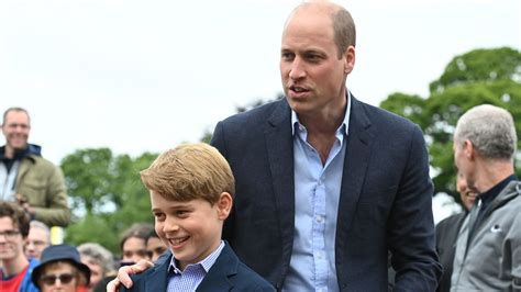 Prince William gives rare update on son Prince George following two ...