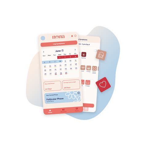 Free Period Tracker Mobile App Ios And Android Nona Woman Nona Woman