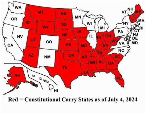 Are Constitutional Carry And Shall Issue States Different Inside