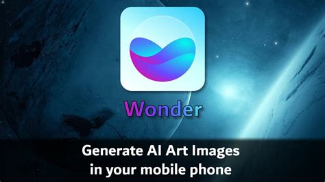 Generate Ai Images In Android Phone Wonder Ai Art Generator Youtube