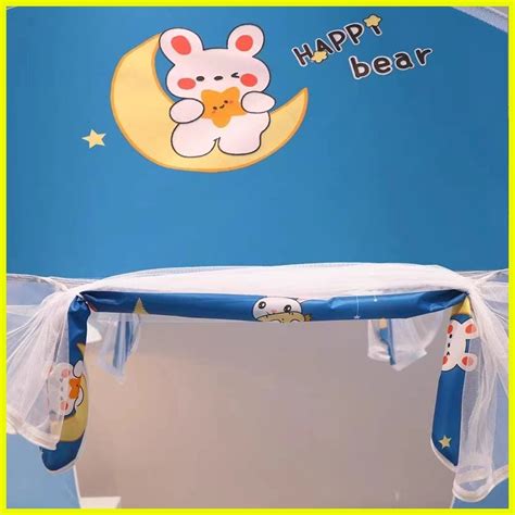 Foldable Cartoon Mosquito Net Tent Kulambo Double Queen King Size No