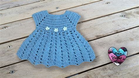 Robe Céleste crochet bébé facile Lidia Crochet Tricot