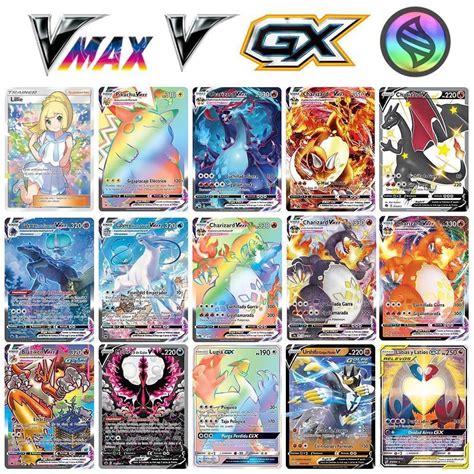 Shining Vstar Gx Ex Vmax V Mega Tag Team Energy