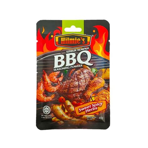 Hilmie’s Bbq Sesoning Powder Sweet Spicy Herbs 40g Shopifull