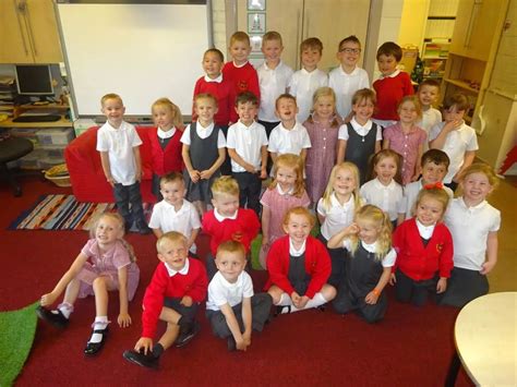 New Starters 2019 Huddersfield Reception Pupils In Their New Classes