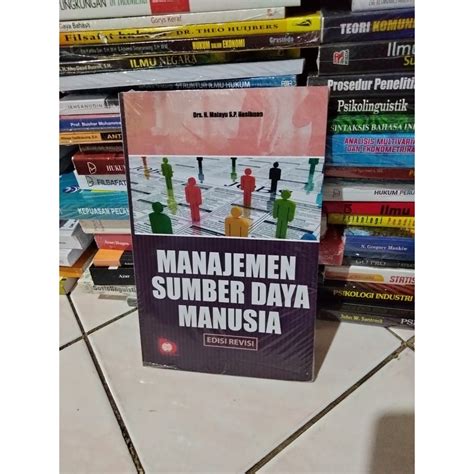 Jual Manajemen Sumber Daya Manusia By Malayu S P Hasibuan Shopee