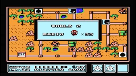 Super Mario Bros 3 World 2 Desert Land Youtube