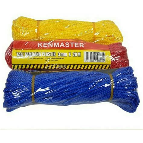 Jual Tali Tambang Mm X M Kenmaster Tali Tambang Plastik Shopee