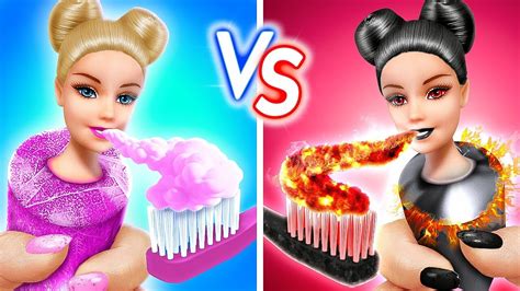 D Fi De Relooking De Poup Es Bon Vs Mauvais Comment Rendre Barbie