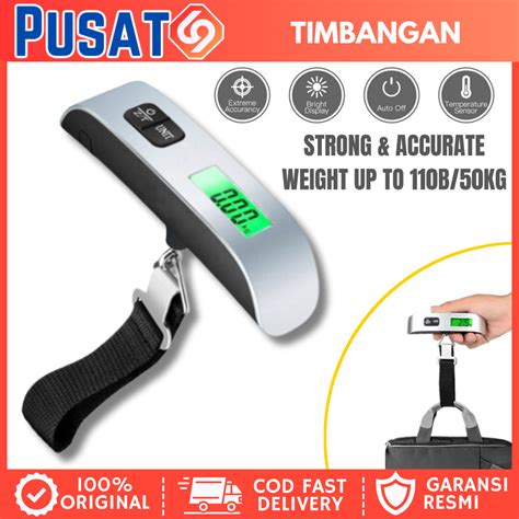 Jual Timbangan Koper Gantung Digital 50kg Electronic Luggage Scale