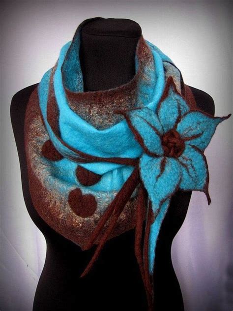 Felted Scarves Image By Amira Volkov On Sewing In