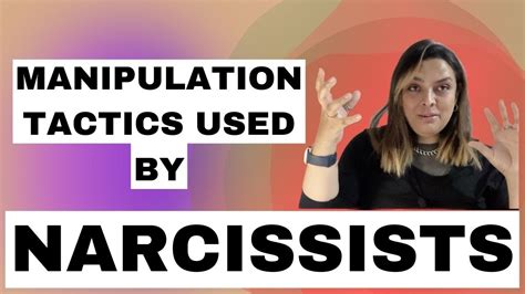 Manipulation Tactics Used By Narcissists Youtube