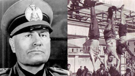 Benito Mussolini Death What Happened To Benito Mussolini Nayag News