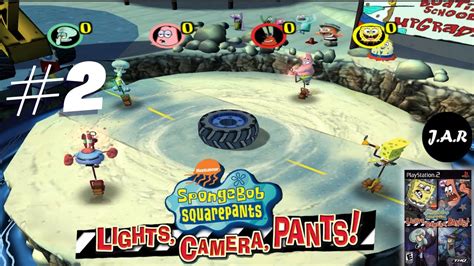 Seru Banget Gamenya Spongebob Squarepants Lights Camera Pants