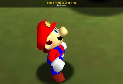 Sm64 Project Crossing Super Mario 64 Mods