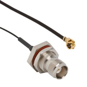 Amphenol Rf Rf Micro Cable Amc Rt Angle Plug To Tnc