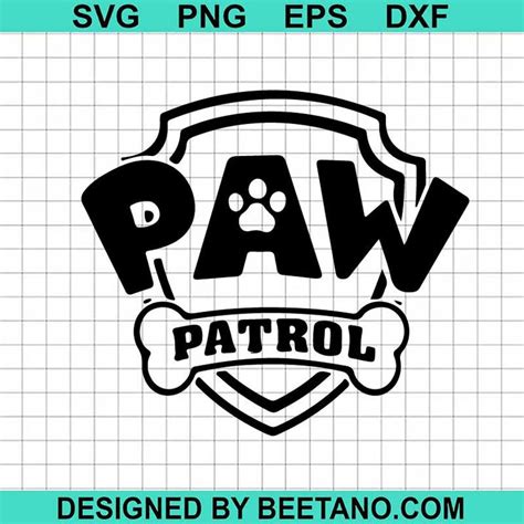 Paw Patrol Logo SVG, Paw Patrol SVG, Cute Paw Patrol SVG | Paw patrol ...