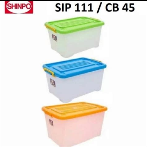 Jual Container Box Shinpo 111 CB 45 Liter Shopee Indonesia