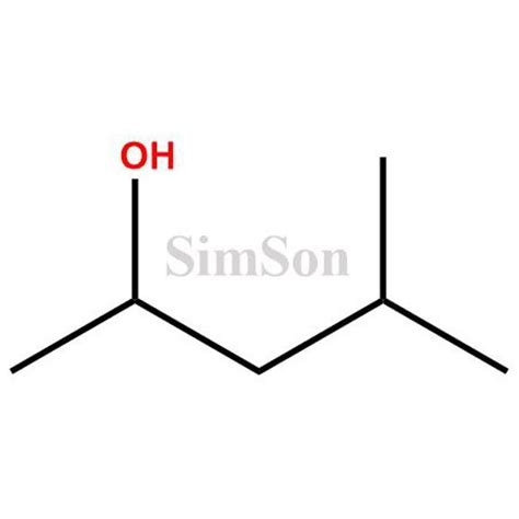 Buy 4 METHYL 2 PENTANOL In House GC Standard Simson Chemie CAS NO