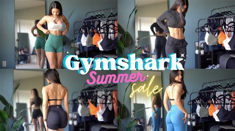 GYMSHARK SUMMER SALE TRY ON HAUL MI PRIMER PAQUETE DE GYMSHARK