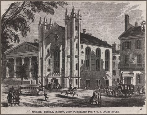 Masonic Temple Boston Just Purchased For A U S Court House Digital