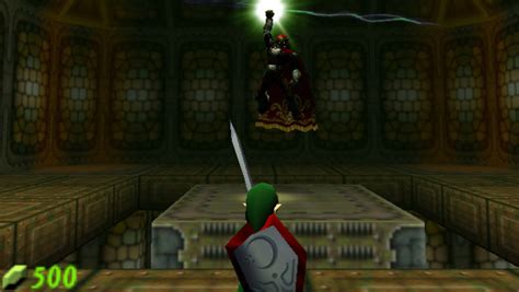 Ganondorf Ocarina Of Time Battle