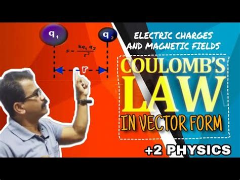 Electric Charges And Fields Coulombs Law In Vector Form Learn