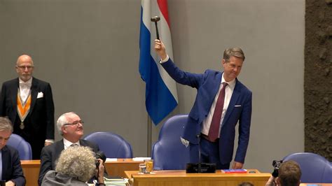 Martin Bosma PVV Nieuwe Voorzitter Van De Tweede Kamer