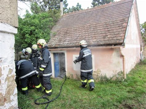 Brandeinsatz Freiwillige Feuerwehr Palterndorf