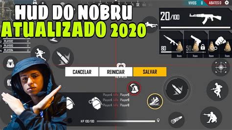 Hud Do Nobru A Melhor Configura O E Sensibilidade S Capa No Free Fire