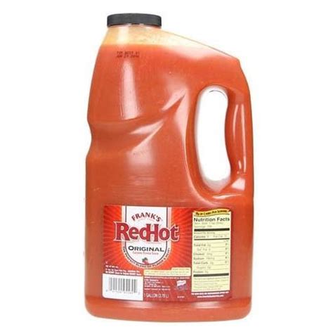Salsa Picante Red Hot Original Franks Botella 3 78 L All Serve Food Service
