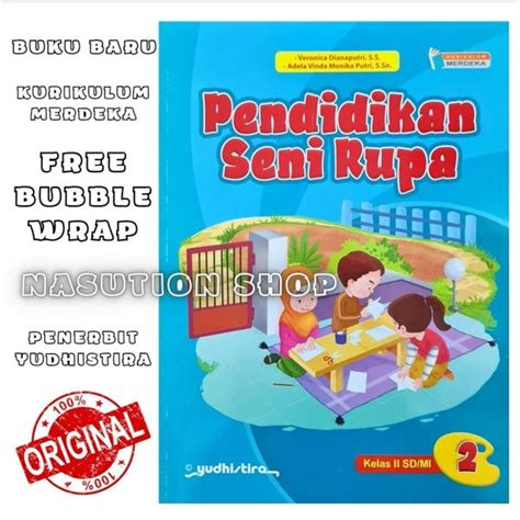 Jual Buku Pendidikan Seni Rupa Kelas 2 SD MI Yudhistira Kurikulum