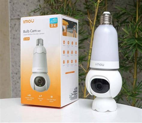 Camera ngụy trang bóng đèn IMOU IPC S6DP 3M0WEB E27 3MP