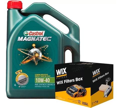 Kit Filtros Y Aceite Castrol W L Toyota Hilux Sw